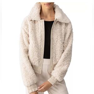 Sanctuary Teddy Jacket - Cream Faux Fur Coat SOLD OUT! Size XL